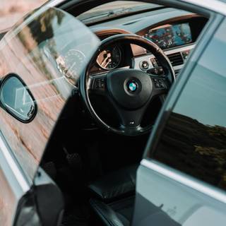 BMW interior phone wallpaper