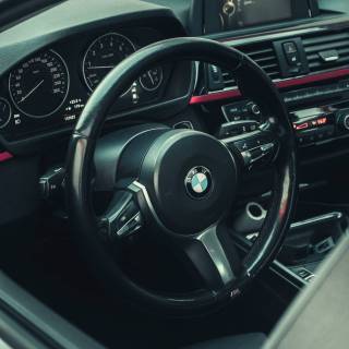 BMW interior phone wallpaper