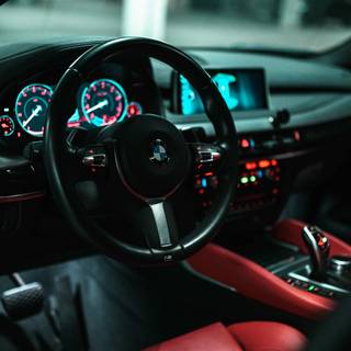 BMW interior phone wallpaper