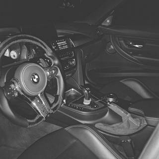 BMW interior phone wallpaper
