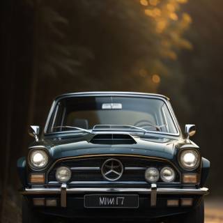 Old Mercedes phone wallpaper