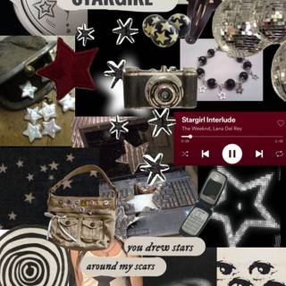 Stargirl aesthetic wallpaper