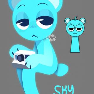 Sprunki Sky wallpaper