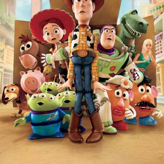 Toy Story Pixar’s 1995 wallpaper