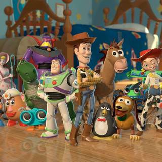Toy Story Pixar’s 1995 wallpaper