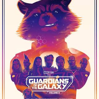 Guardians of the Galaxy Marvel poster wallpaper