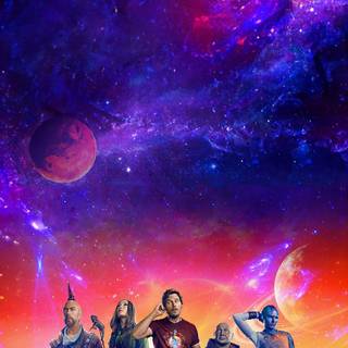 Guardians of the Galaxy Marvel poster wallpaper
