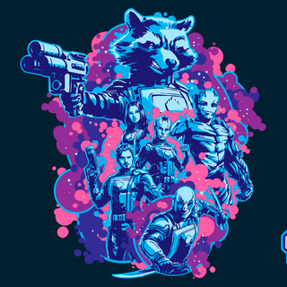 Guardians of the Galaxy Marvel poster wallpaper