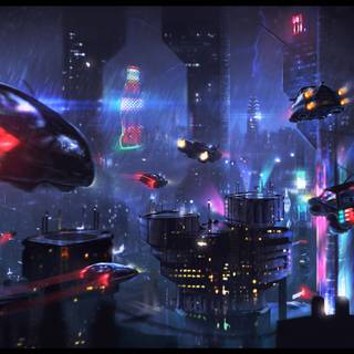 Blade Runner Futuristic 1982 wallpaper