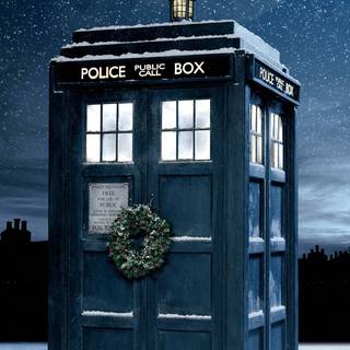 Doctor Who Christmas wallpaper