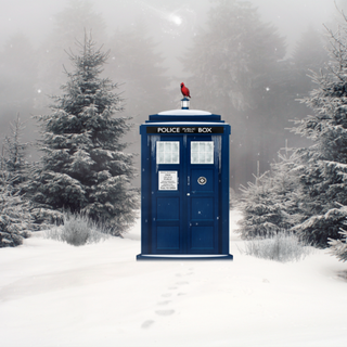 Doctor Who Christmas wallpaper