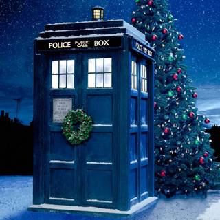 Doctor Who Christmas wallpaper