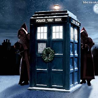 Doctor Who Christmas wallpaper