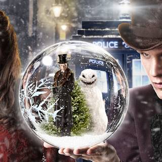 Doctor Who Christmas wallpaper