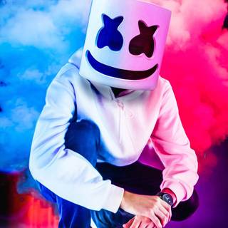 Marshmello 3D wallpaper