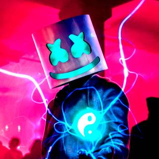 Marshmello 3D wallpaper