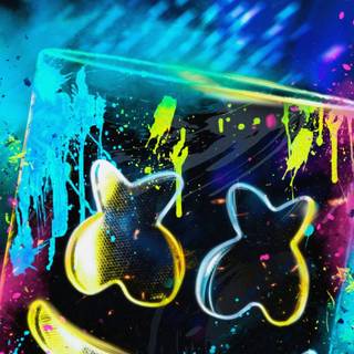 Marshmello 3D wallpaper
