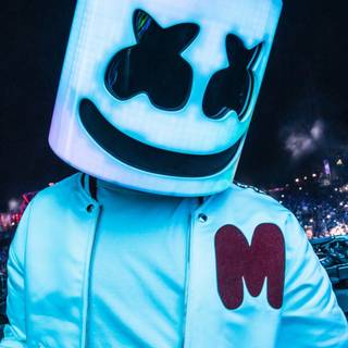 Marshmello 3D wallpaper
