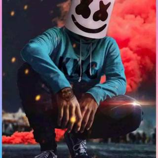 Marshmello 3D wallpaper