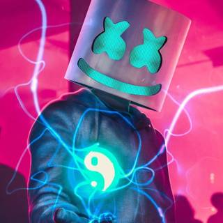 Marshmello 3D wallpaper