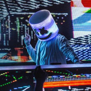 Marshmello 3D wallpaper