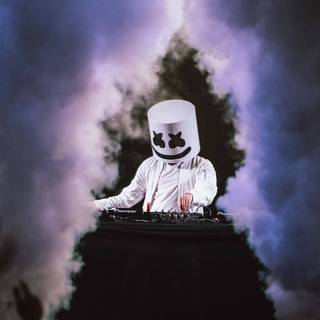 Marshmello 3D wallpaper