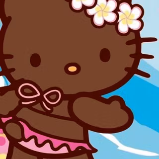 Tan Hello Kitty wallpaper