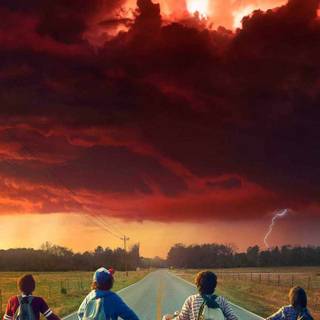 Stranger Things iPhone Xr wallpaper