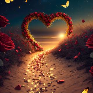 Love profile wallpaper