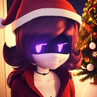 Christmas Murder Drones wallpaper