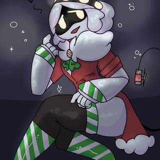 Christmas Murder Drones wallpaper