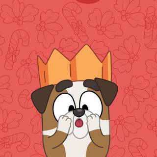 Bluey Christmas wallpaper