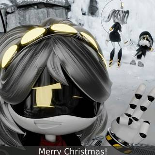 Christmas Murder Drones wallpaper