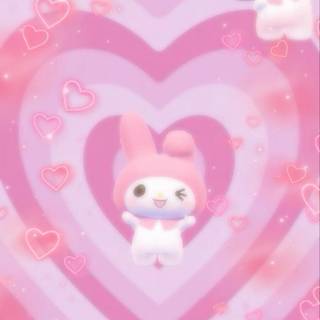 My Melody preppy wallpaper