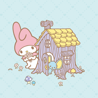 My Melody preppy wallpaper