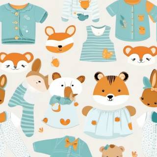 Baby fashion wallpaper