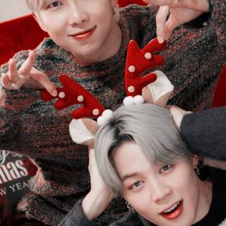 Yoonmin Christmas wallpaper