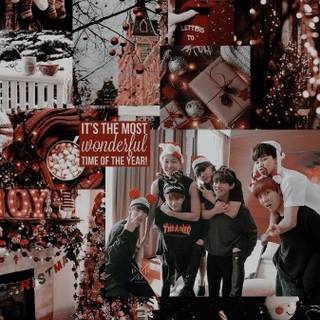 Yoonmin Christmas wallpaper