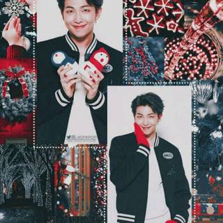 Yoonmin Christmas wallpaper