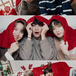 Taekook Christmas wallpaper