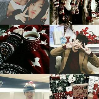 Taekook Christmas wallpaper