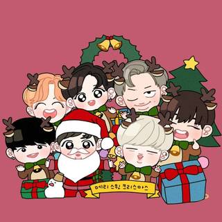 Taekook Christmas wallpaper