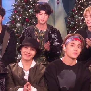 Taekook Christmas wallpaper