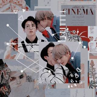 Taekook Christmas wallpaper