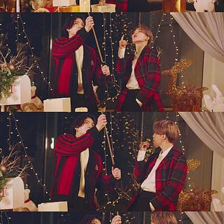 Taekook Christmas wallpaper