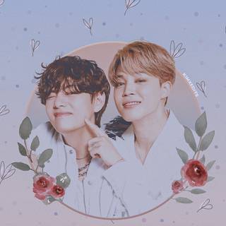 Taekook Christmas wallpaper