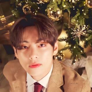 Taekook Christmas wallpaper