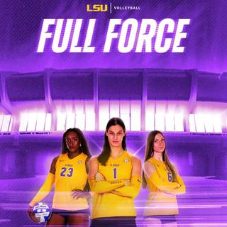 LSU volleyball wallpaper