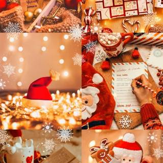 Trendy Christmas wallpaper