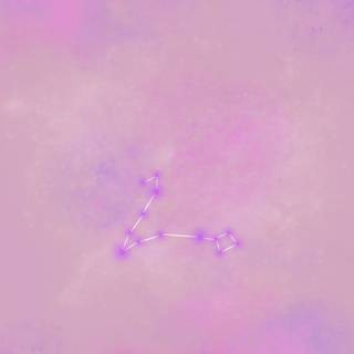 Pisces sign pink wallpaper